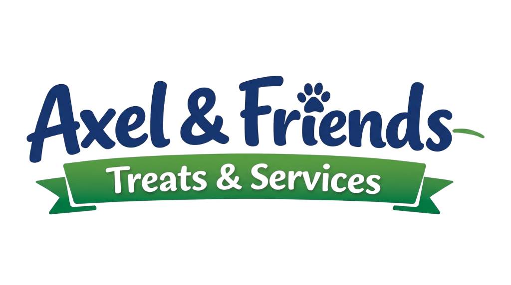 Axel & Friends Treats & Services Logo